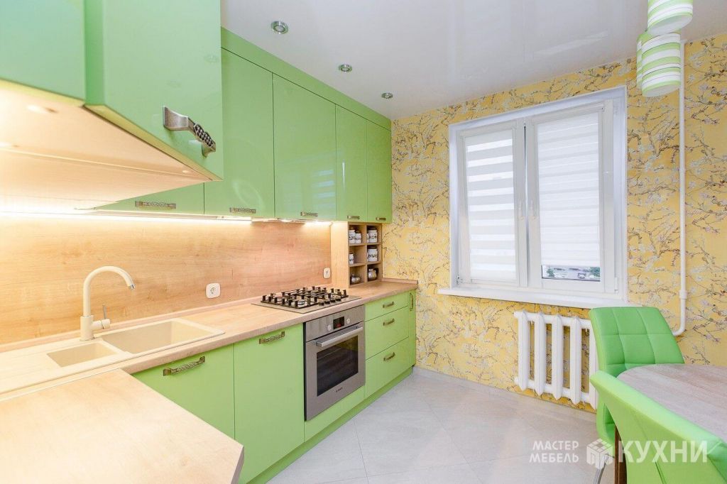 Кухня Бриг из крашеного МДФ. Фото3. Кухня Бриг из крашеного МДФ. Фото3.